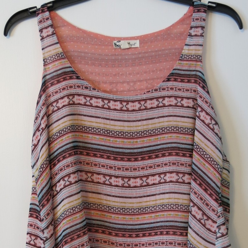 Sleeveless Summer Top Size S